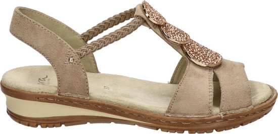 Ara 1227239 - Volwassenen Sandalen met hak - Kleur: Wit/beige - Maat: 40