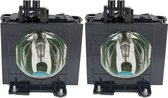 PANASONIC PT-D5500UL beamerlamp ET-LAD55W, bevat originele NSH lamp. Prestaties gelijk aan origineel.