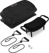 Gymrex Trillende plaat - Fitness - 61 x 35 cm - tot 120 kg - Afstandsbediening - Zitting