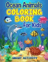 Ocean Animals Coloring Book For Kids