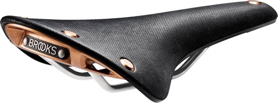Brooks zadel C17 Cambium Organic uni zwart koper ZDBC221COBC bol