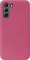 ADEL Premium Siliconen Back Cover Softcase Hoesje Geschikt voor Samsung Galaxy S21 - Bordeaux Rood