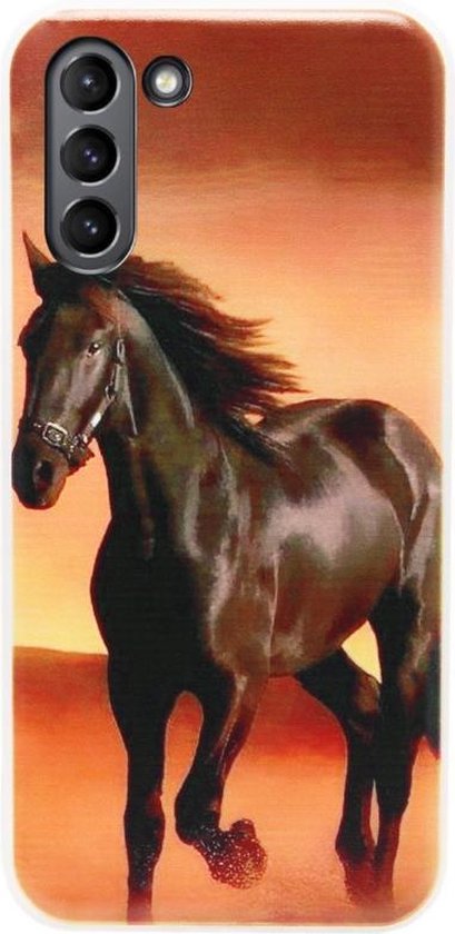 Etui souple en Siliconen ADEL pour Samsung Galaxy S21 - Paarden