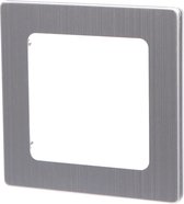 Afdekraam - Igan Jura - 1-voudig - Vierkant - Aluminium - Zilver