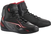ALPINESTARS FASTER-3 BLACK GRAY CAMO RED FLUO MOTORCYCLE SHOES-7 - Maat - Laars