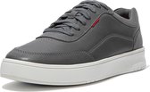 FitFlop™ Rally X Leather Sneakers Men Pewter Grey - Maat 41