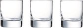 24x Stuks tumbler waterglazen/whiskyglazen transparant 200 ml - Glazen - Drinkglas/waterglas