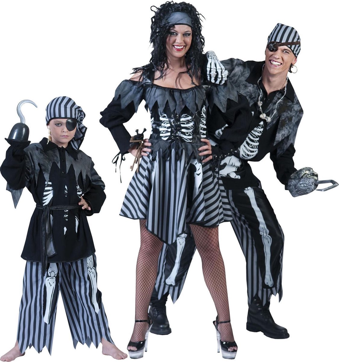 thumbnail: Piratenkostuum Voor Kinderen 13-36 Maanden - Compleet Set Met Hoed En Overschoenen