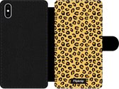 Wallet case - geschikt voor iPhone Xs Max - Luipaardprint