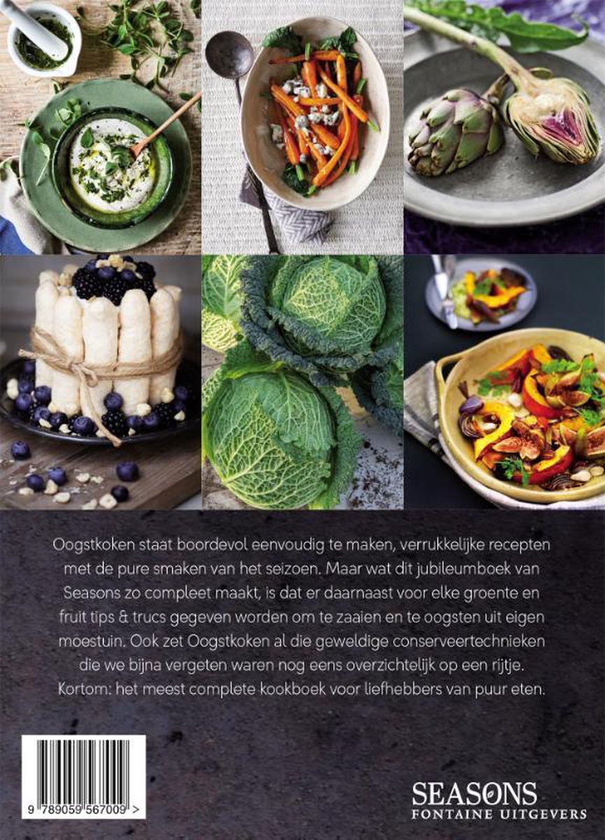 Oogstkoken - back cover