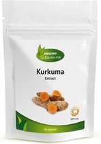 Kurkuma extract - 60 capsules - Vitaminesperpost.nl