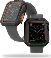 Urban Armor Gear Civilian Apple Watch 44MM Hoesje Zwart/Oranje