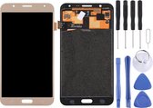 Lcd-scherm en digitizer volledige montage (OLED-materiaal) voor Galaxy J7 / J700, J700F, J700F / DS, J700H / DS, J700M, J700M / DS, J700T, J700P (goud)