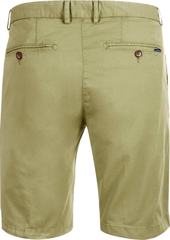 River Woods Tight fit chinoshort in groen | bol.com