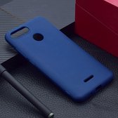 Voor Xiaomi Redmi 6 Candy Color TPU Case (blauw)