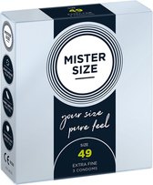 Mister Size 49 mm 3 pack