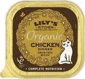 Lily's kitchen cat organic chicken dinner - 19x85 gr - 1 stuks