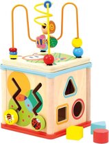 Bino Activiteitenkubus Junior 30 Cm Hout