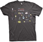 The Big Bang Theory Heren Tshirt -XL- The Friendship Minions Algorithm Grijs