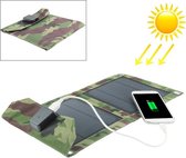 5W draagbare opvouwbare zonnepaneel / zonneladertas voor tablets / mobiele telefoons
