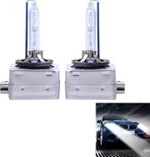 2PCS D1S 35W 3800 LM 8000K Ampoules HID Lampes au xénon, DC 12V (lumière blanche)