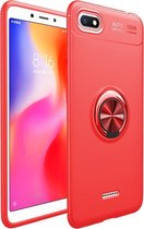 lenuo Shockproof TPU Case voor Xiaomi Redmi 6A, met onzichtbare houder