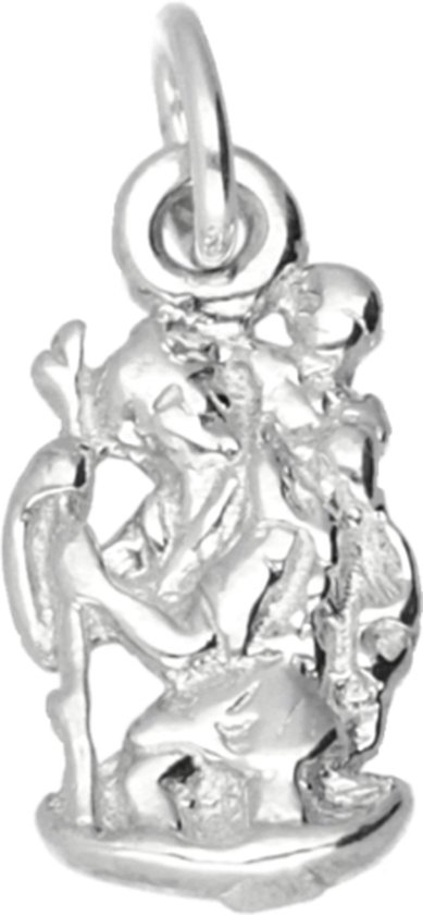 Pendentif Saint Christophe En Argent 925 Avec Chaîne Argentée - Neuf Avec étiquettes