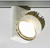 Arcchio - railverlichting - 1licht - Aluminium - H: 25.2 cm - , wit - Inclusief lichtbron
