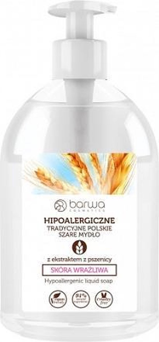 Hue - Hypoallergenic Traditional Polish Grey Liquid Soap With Z Extract
