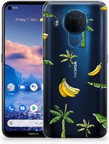 Mobiel Case Nokia 5.4 GSM Hoesje Banana Tree