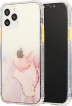 Apple iPhone 12 Pro Hoesje - Mobigear - Gradient Serie - Hard Kunststof Backcover - Roze - Hoesje Geschikt Voor Apple iPhone 12 Pro