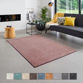 Carpet Studio Santa Fe Vloerkleed 115x170cm - Laagpolig Tapijt Woonkamer - Tapijt Slaapkamer - Kleed Roze