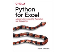 Omslag van Python for Excel