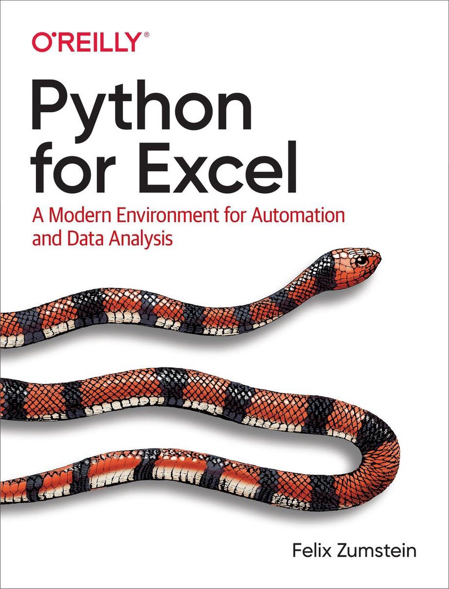 Omslag van Python for Excel