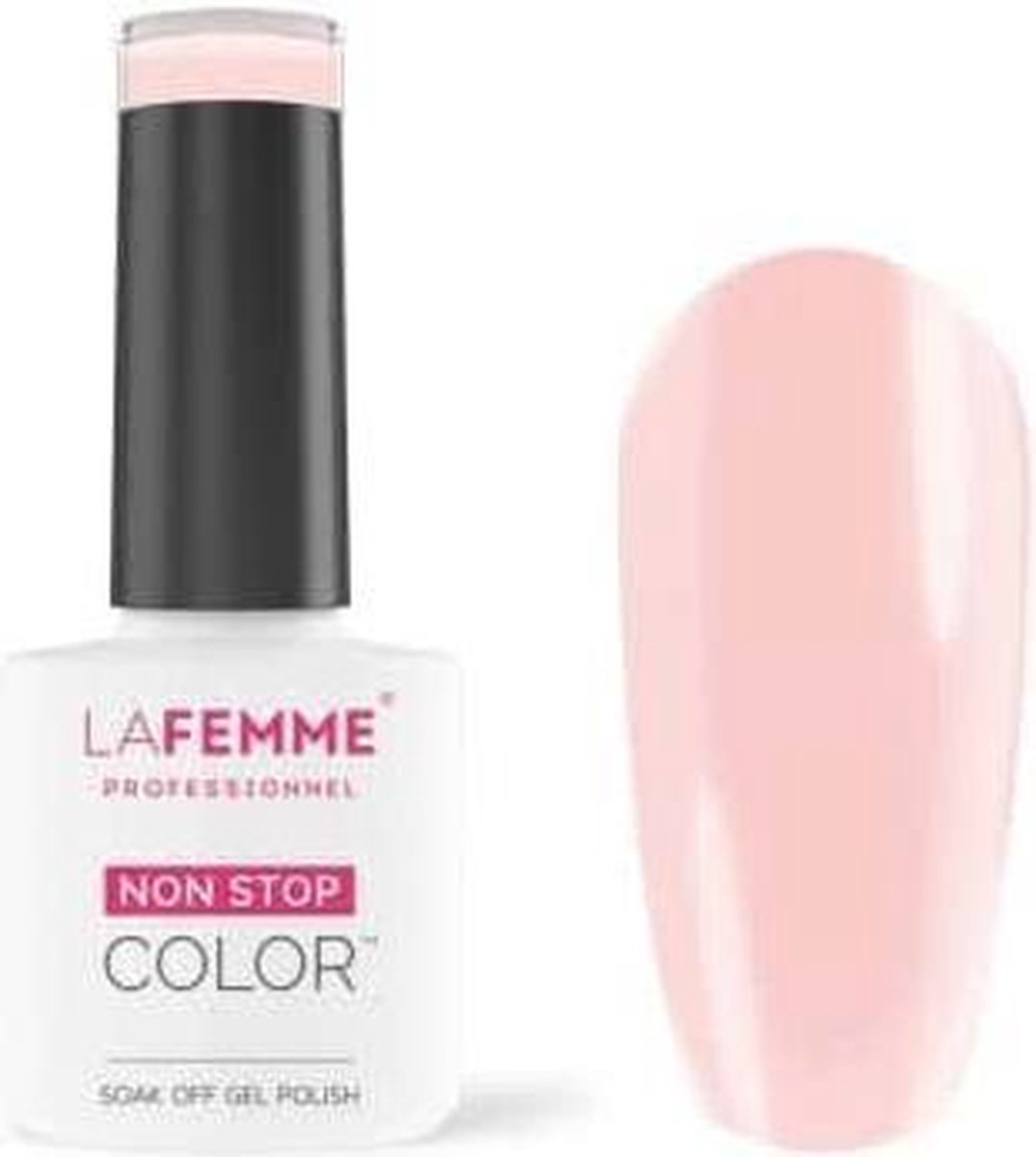 La Femme Gel Polish UV-LED/ HEMA free/ Vegan/ 7Free/ H026/ Meringue