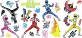 Roommates Muurstickers Power Rangers Junior Vinyl 24-delig