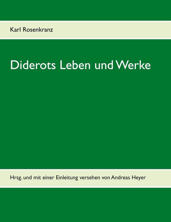 Diderots Leben und Werke - cover