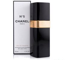 Chanel N°5 - 50 ml - navulbare eau de toilette spray - damesparfum
