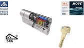 M&C Move cilinderslot met Knop OVAAL 37x52 mm - SKG*** - Politiekeurmerk Veilig Wonen