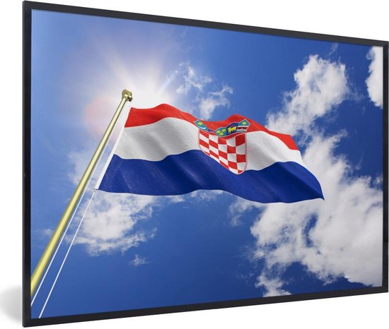 vlag kaart van kroatië 2400727 Vectorkunst bij Vecteezy