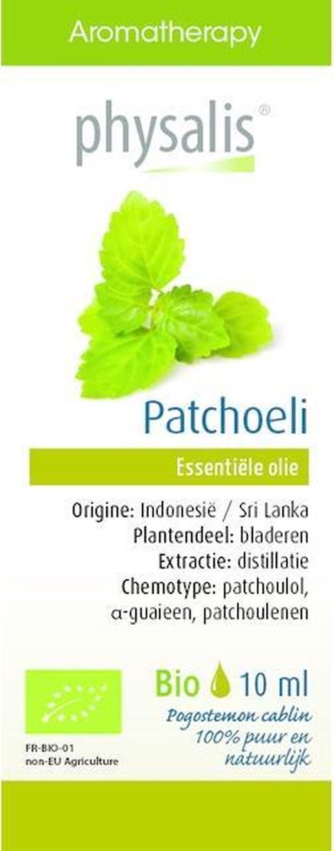 Physalis Aromatherapy Essentiële Oliën Patchouli Olie 10ml