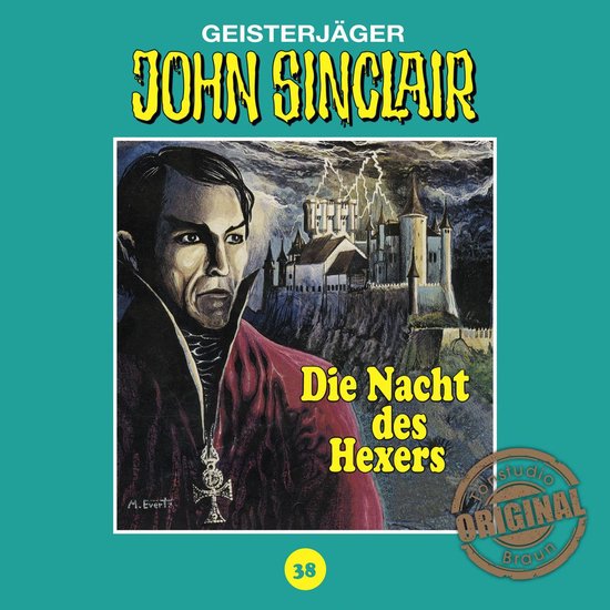 John Sinclair, Tonstudio Braun, Folge 38: Die Nacht des Hexe ... - cover