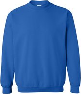 Gildan Zware Blend Unisex Adult Crewneck Sweatshirt voor volwassenen (Koninklijk)