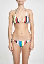 Urban Classics Bikini set -XS- Stripe Multicolours