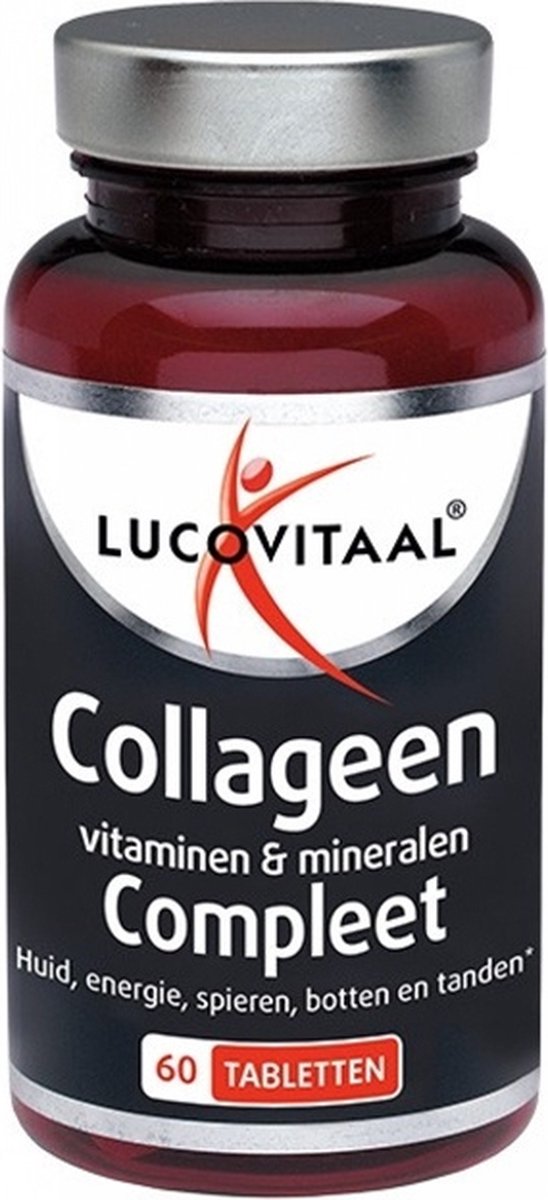 Protestant Persoonlijk Overleving Lucovitaal Collageen Super Compleet Voedingssupplement - 60 tabletten |  bol.com