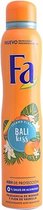 Deodorant Spray Bali Kiss Fa (200 ml)