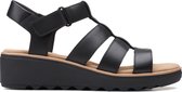 Clarks - Dames schoenen - Jillian Quartz - D - black leather - maat 6,5