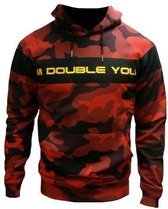 MDY Sportkleding - Camo Hoodie (XL - Kaki) - Heren Hoodie