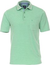 Redmond regular fit poloshirt - lichtgroen melange - Maat: L