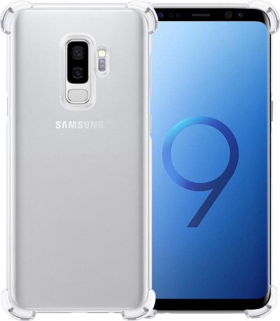 onvoorwaardelijk Expertise op gang brengen Samsung S9 Plus Hoesje Siliconen Shock Proof Case - Samsung Galaxy S9 Plus  Hoesje... | bol.com